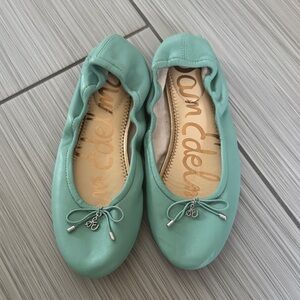Sam Edelman Felicia Ballet Flat in Rio Blue - Size 7